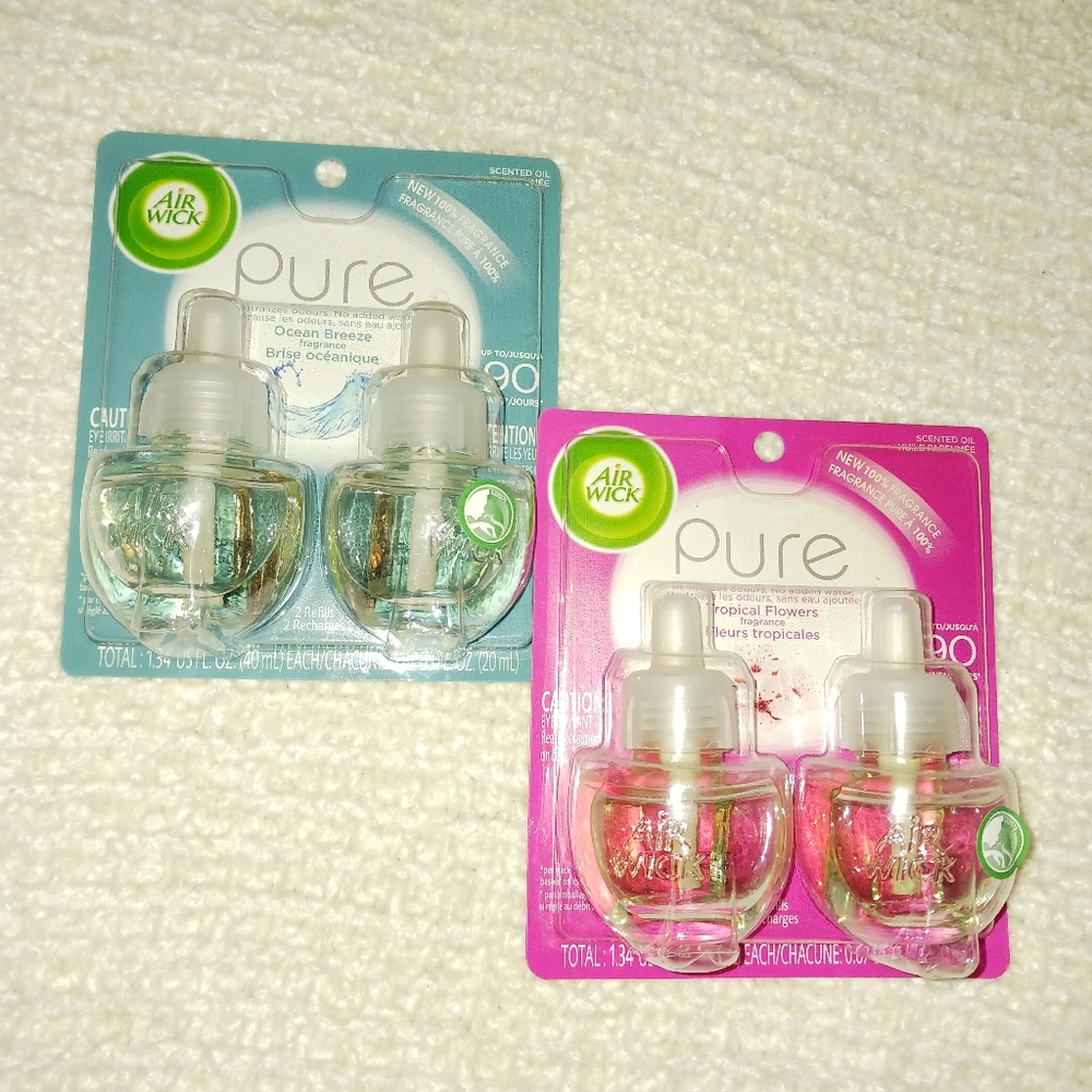 NWT! Air Wick Pure Refills (2-2pks)